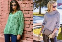 Пуловер жіночий: опис і схеми для в'язання спицями