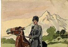 Grebensky และ Tersk Cossacks ใน Pivnichny Caucasus Terek Cossack Viysko