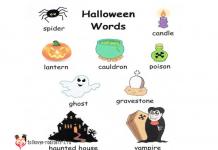 O poveste despre Halloween în engleză - o tradiție similară