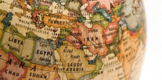 Країни Близького Сходу та їх особливості Американська карта Близького та Середнього Сходу